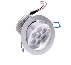 7x1W LED Lampe Lampe Lampe Run Mount 7W Dimmable 110V 220V dla supermarketu łazienka w Indoor Lampada Dekoracja ciepła biała 5197728