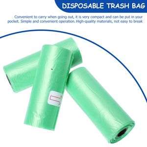 10 Rolls Trash Bag Bags Disposable Garbage or Nursery Supplies Baby Diaper Storage Pouch Nappy