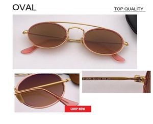 Fabrikversorgung großartige Qualität Frauen Sonnenbrille Männer Klassiker Oval 3847 Sonnenbrillen Lady Designer Retro Metal Sonnenbrille Vintage Spiegel UV400 de Sol Gafas3618934