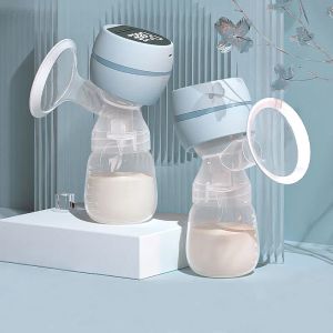 Breastpumps Portable Electric Breast Pump USB Rechargable Silent Milk Extractor Automatic Milker BPA Free Baby Breastfeeding Milk Collector