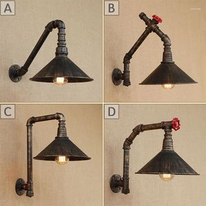 Wall Lamp Bedroom Sitting Room Dining-room Industrial Decoration Style Restoring Ancient Ways Is The Cafe Bar Conduit