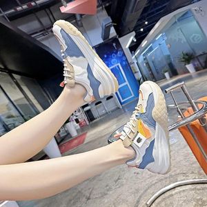 Casual Shoes Spring and Autumn Small White Matching Patchwork Color Flat Student Female Model -Af9903