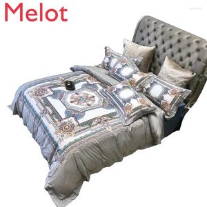 Bedding Sets Luxury Horse Cotton Four-Piece Set Printed Long-Staple Bed Cover All Pure