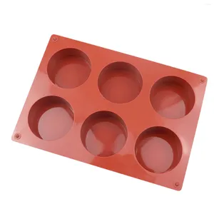 Moldes de cozimento Moldes de Disc Candy Moldes de Candy Moldes de Bolo de Bolo de Chocolate Handmade para Sabão de Sobremesa Francesa