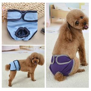 Abbigliamento per cani pantaloni fisiologici pantaloncini femminili per piccoli medium big dogs cucciolo pannolino biancheria intima di sicurezza mestruale