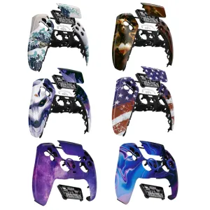 Fall Extremerat Luna -ansiktsplattans omslag för PS5 P5 Front Shell TouchPad Compatible med PS5 Controller BDM010/020/030