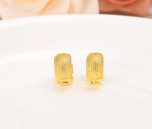 22 K 24 K Thai Baht Yellow Gold Plated Broadside Earring Real Women039s Flash Resplendent Girls Fashion Barn Children Jewelry6567205