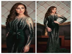 ASO EBI 2022 ANGHAM ANGHAM Luxurious Mermaid Fevidence Dresses Crystals Proded Dresses Velvet Party Second Gow2964732