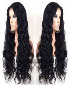 Silk Top Full Lace Human Hair Wigs Virgin Malaysian Body Wave Obehandlat Remy Hair Silk Base Spets Front Wavy With Baby Hair9193853