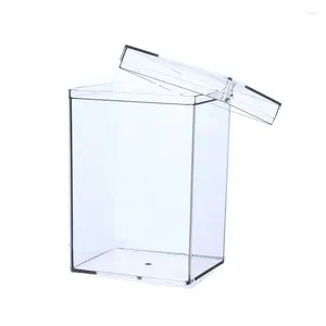 Present Wrap General Rectangular Clear PVC Boxes Wedding Favor Doll Packaging Box Party Candy Chocolate Bags Toys/Jewelry/Cookies Bag