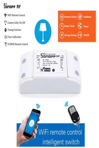Sonoff RF WiFi Smart Switch Interruptor 433MHz RF -mottagare Intelligent Wireless Ewelink App Remote Control för Smart Home WiFi Li6003734