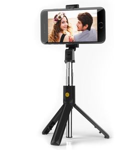 K07 Bluetooth Selfie Stick Remote Control Tripod Mobile Telefono Universal Live Camera Artefact Multifunction2929568