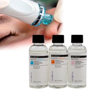 マイクロダーマブラーAquaclean Aqua Peeling Solution通常の皮膚マシンのためのボトルあたり50ml顔面血清ハイドラ皮膚皮膚