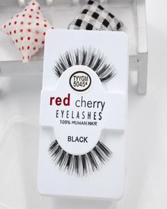 Fabryka bezpośrednio 27 Style czerwone wiśni fałszywe rzęsy naturalne rzęsy długie oko przedłużenie makijażu faux rzęs Fałszywe rzęsy7837541