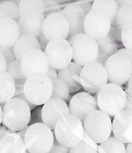 DSStyles 144 ПК 38 мм бело -пивные шарики Pong Balls Ping Pong Balls Washing White White Practic Table Tennis Ball8523408