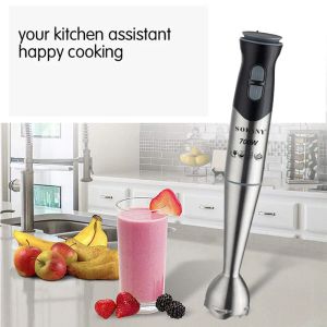 Araçlar Sokany Taşınabilir 2 Hızlı Paslanmaz Çelik Elektrik Blendi Meyve Sebze Suyu Smoothie Bebek Medarımı Mutfak El Blender