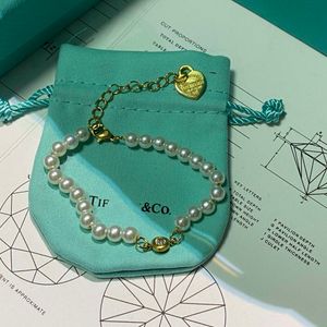 Tiffanies hängen kvinnor Luxurys designer armband lyckliga länk armband smycken damer semester gåvor