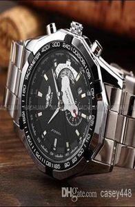 Reloj Hombre Marca Famosas Gewinner Skelett automatisch mechanische Uhr MEN DATUM MECHANISCHE WATCHEN kleine Sekunden Armbandwatch239x8296313