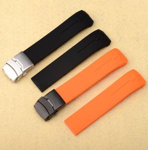 Kvalitet Silikon Watchband 21mm Soft Waterproof Replacement Silicone Watch Band för TTOUCH T013T047T331095875