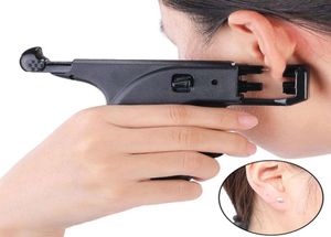 Tatuagens sem dor Segurança profissional Double Plug Plug Stud Rings Tool Ear Piercing Jóias do corpo 1PC5896392