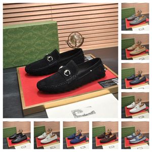 2024 in pelle British New Luxury Men Shoes Shoes Vintage Business Designer Formale Designer Scarpe Lavo-Up Moca