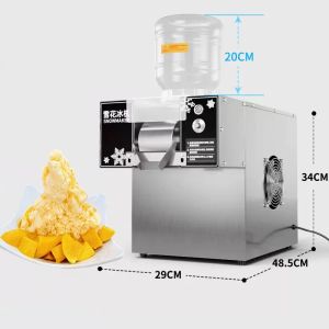 Macher Mini -Eismaschine tragbarer Schneeeishersteller Haushalt 220 V 360W tägliche Eisproduktionskapazität 60 kg