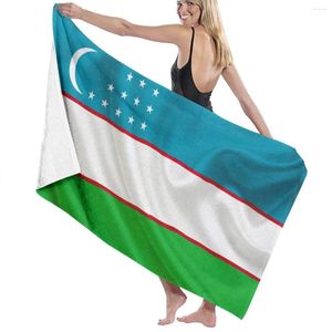 Handduk uzbekistan simning textil vuxen absorberande badkvinnor/man rånar mikrofiber tyg 130x80 cm
