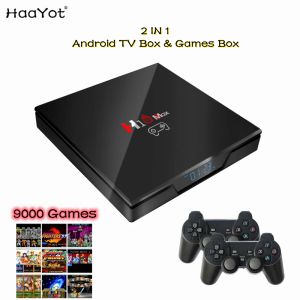 Box 2022 Dual System Android Smart TV Box Box Box 19 000+ con console 3D Console 4K Media Player YouTube 64G 128G Box Games retrò