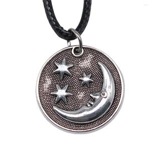 Collane a ciondolo 1pcs Moon Star Chain Accessories Accessori per gioielli Lunghezza 45 4 cm