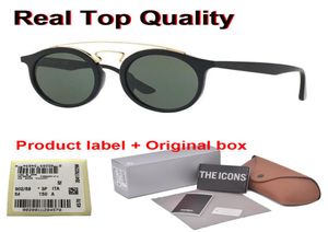 4256 Cat Eyes Sunglasses Club Round Vintage brand designer Men Women Sun Glasses UV400 Glass Lens With Retail cases and label3093835