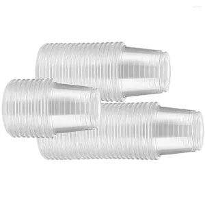 Disposable Cups Straws 200 Pcs Vitroleros Para Mini Seasoning Cup Small Clear Plastic Glasses S