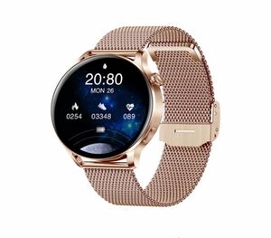 AK37 Smart Watch 128Inch Полный сенсорный экран Bluetooth Call Fun Games Custom Watch Monitor Monitor Cytre Smorne для Andorid i2696607