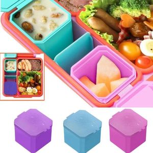 Storage Bottles Reusable Food Container Gifts Leak Proof Silicone Snack Containers Mini Fresh-keeping Fruit Box