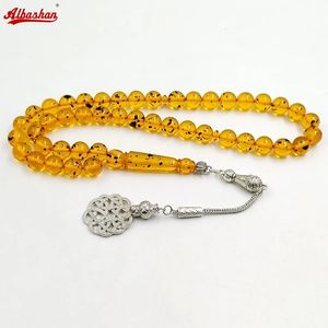 Tasbih żywica muzułmańska misbaha arabska moda eid darem modlitwa koraliki bransoletki indyka islamska biżuteria akcesoria pod ręką 240408