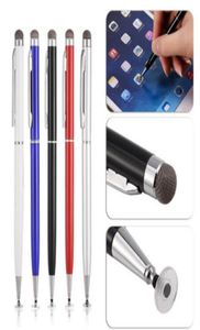 Universal 2 i 1 kapacitiv pekskärm Stylus penna med tyghuvud för mobiltelefon tablett8150635