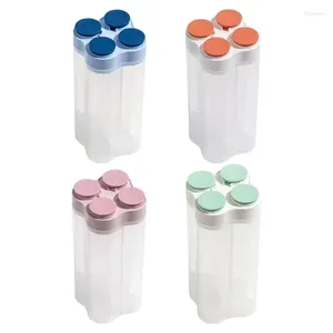 Storage Bottles Cereal Container Divided Sealed Box BPA Free Pantry Organization Canisters For Rice Flour Sugar Dry Food