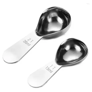 Coffee Scoops Stainless Steel Exact Ergonomic Tablespoon Measuring Spoons Endurance