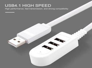 30cm120 cm Miniusb 3USB wielofunkcyjna 3A Ładowarka Rozszerzenie linii rozszerzenia wielupcielowe piast MiniusB9563357