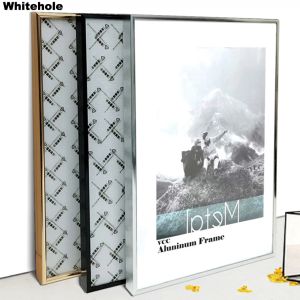 Frame Metal Picture Frame For Wall Poster Frame Pictures Classic Aluminium Fotorramar för vägg hängande A3 A4 30x40 Certifikatram