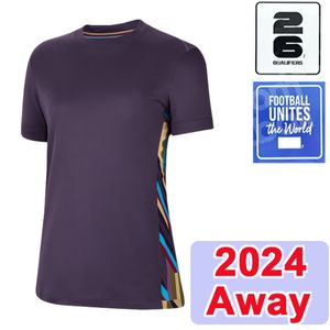 2024 Englands Rice Kobiety piłkarskie koszulki piłkarskie Maddison Gallagher Foden Gordon Bellingham Gomez Watkins Home Away Football Shirts Dorosły mundury 3DA 3DA