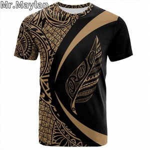 Kişiselleştirilmiş 3D Yeni Zelanda T-Shirt Aotearoa Maori bayrağı Puhoro Desen Dövmeler Tshirt Erkek Kadın Sokak Giyim Unisex Tee Tops-8