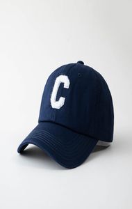 Hat estilo coreano Fashionable simples letra C Bordado curvo BRIM PAIXO CAP Mens Outdoor Sports Protection Sun Hat5879917