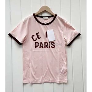 New Designer Clothes Women CEL T Shirt Casual Summer Man Womens Trend Tees Letters Letter Print Classic Short Sleeves Tshirt Top Men Hip Hop Quality Clothes 85