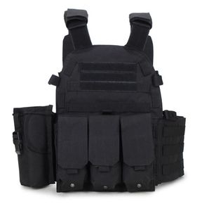 Tattico 6094 MOLLE giubbotto MOLLE Armatura Armatura Army Paintball Wargame Plate Carrier Accessori di caccia 6452226