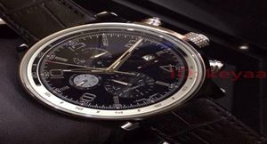 Top Men Automatyczne ruchy ze stali nierdzewnej Watch mężczyźni czarne skórzane sportowe zegarki na rękę mechaniczne na rękę 272720197