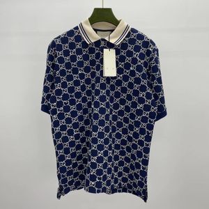 ファッショナブルなメンズポロTシャツデザイナーTシャツ、高品質のポロ刺繍CCIレターロゴピュアコットン短袖トップユーロサイズS-XL