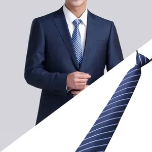 ترابط Bow Business Neckties لذكاء للجنسين متعددة اللون العنق الرنب Zipper Design