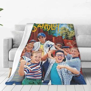 Koce Sandlot Movie Colet Sofa Cover polar Decor Tekstyle Decor Kid/dorosły prezent wielofunkcyjny miękki rzut na kołdrę na kanapie