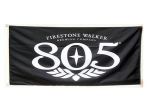 Firestone Walker 805 Пивной флаг 90x150см 100D Sportest Sports Outdoor или крытый клуб цифровой печать и флаги Whole6874742