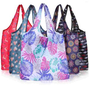 Storage Bags Bag Shopping Polyester Large Travel Beach Tote Reusable Foldable Women Grocery